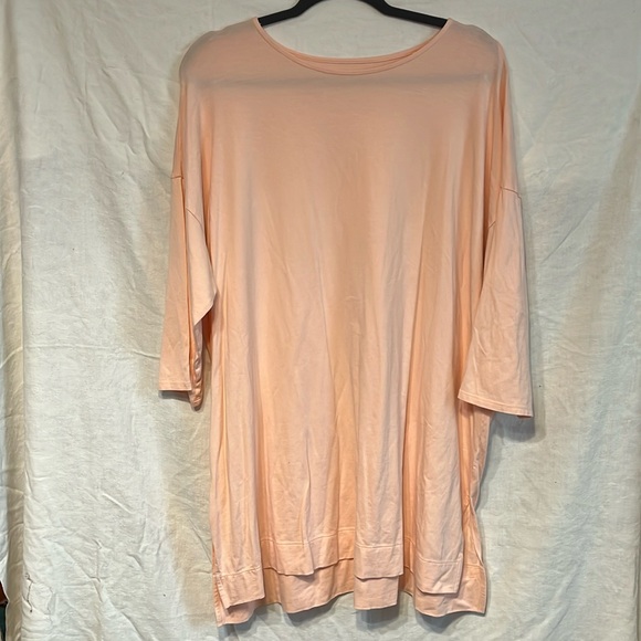 J. Jill Tops - J Jill Luxe Supima ballet sleeve tunic. Size xl. Pale pink